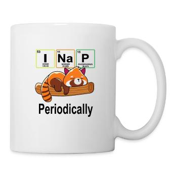 T-shirt Panda Rouge I Nap - Mug blanc - blanc - Droite