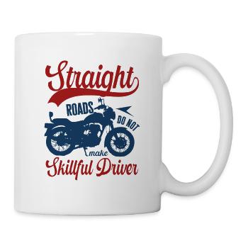 Motorcycle Fans Saying Gift Idea - Mug - white - Right