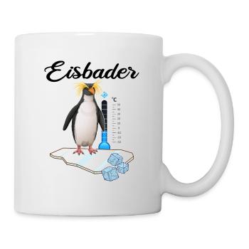 Eisbader Winterschwimmer Eisbad "winterschwimmen" - Tasse - Weiß - Rechts