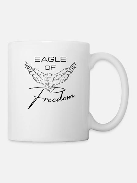 Eagle transformed - Tasse - Weiß