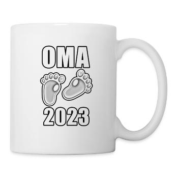 Oma 2023 - Tasse - Weiß - Rechts