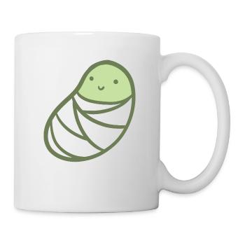Fève douce - Mug blanc - blanc - Droite