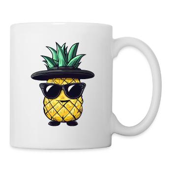 Cool unicorn guitar rockers - Mug - white - Right