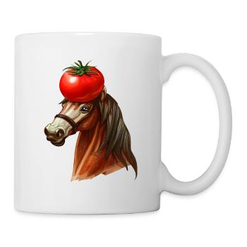 Horse's Head Tomato - Mug - white - Right