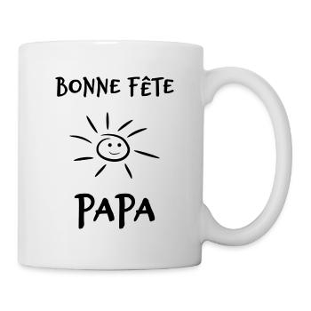 FATHER's DAY. HAPPY BIRTHDAY DAD. DAD. HAPPY BIRTHDAY - Mug - white - Right