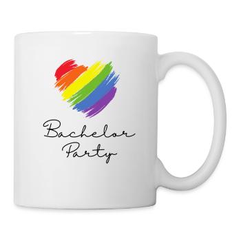 Bachelor Party - Pride Edition - Tasse - Weiß - Rechts