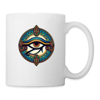 Babylonia - Eye of Horus - Œil oudjat - Mug blanc - blanc - Droite