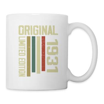 Retro 1931 Gift 93rd Birthday Vintage 1931 - Mug - white - Right