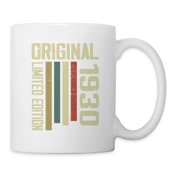 Retro 1930's Gift 94th Birthday Vintage 1930's - Mug - white - Right