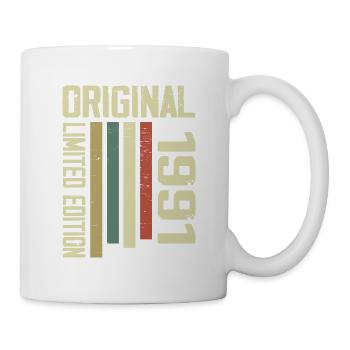 Retro 1991 Cadeau 33e Anniversaire Vintage 1991 - Mug blanc - blanc - Droite