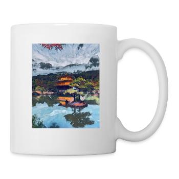 Kinkakuji, Kyoto, Japan - Mug - white - Right