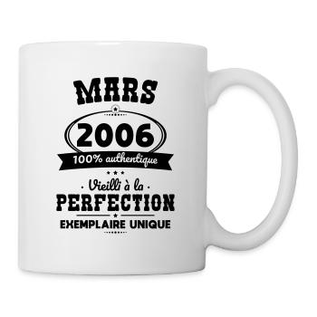 18th Anniversary - March 2006 Perfection - Mug - white - Right
