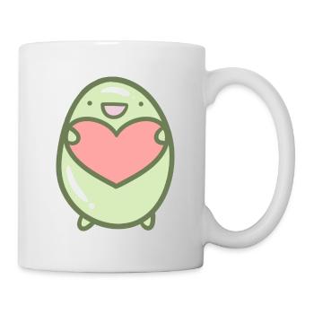 Haricot sucré Saint-Valentin - Mug blanc - blanc - Droite