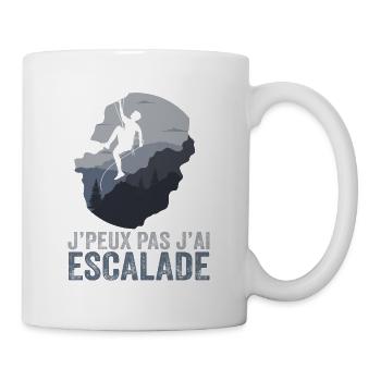 I can't I climbed - Mug - white - Right