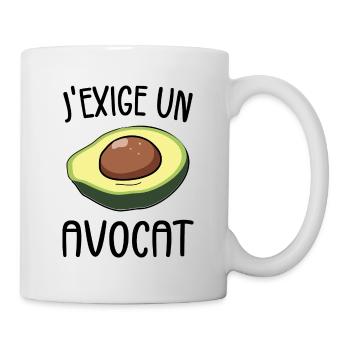I Demand A Lawyer - Humor Pun - Mug - white - Right
