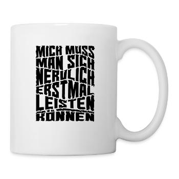 Lustiger Spruch Humor Geschenkidee Witzig Ironie - Tasse - Weiß - Rechts