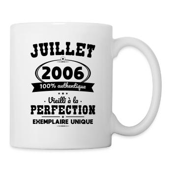 18th Anniversary - July 2006 Perfection - Mug - white - Right