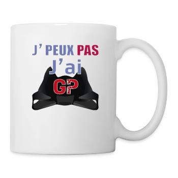 J'peux pas j'ai GP (Ducat M,M) - Mug blanc - blanc - Droite