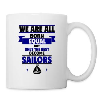 Für wahre Seemänner,die besten Abenteurer! - Tasse - Weiß - Rechts