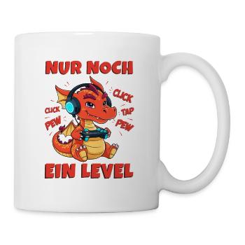 Gamer Dragon Cool Gaming Kids - Mug - white - Right