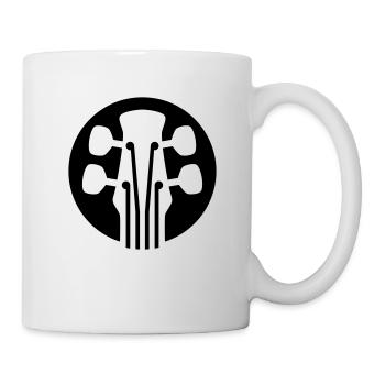 Bass Ukulele - Mug - white - Right