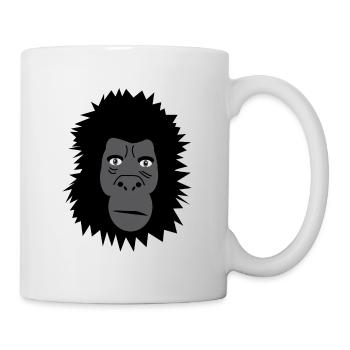 Gorilla - Mug blanc - blanc - Droite