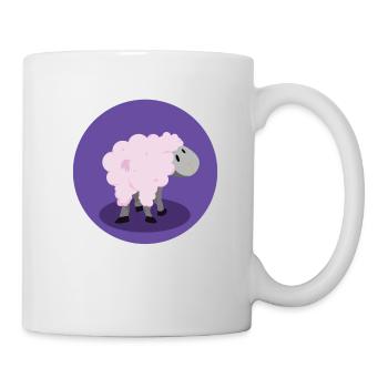 Nice sheep - Mug - white - Right