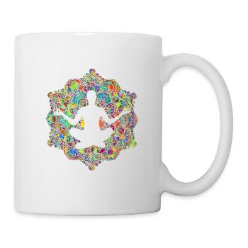 Yoga - Tasse - Weiß - Rechts