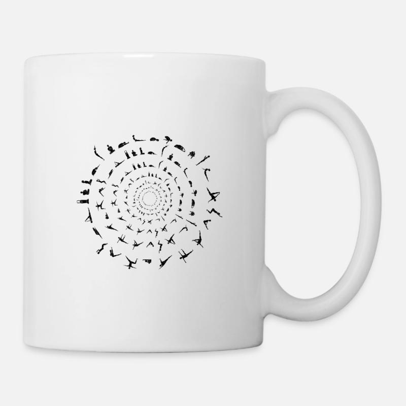 yoga - Mug blanc - blanc