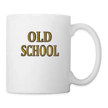 Old school - Mug - white - Right