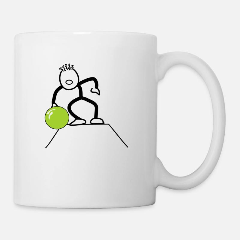 Bowler, bowling - Mug blanc - blanc