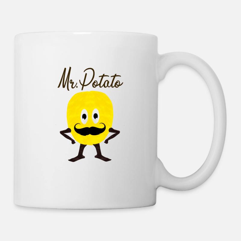 Caricature de Mr Potato - Mug blanc - blanc