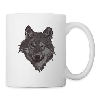 wolf - Mug - white - Right