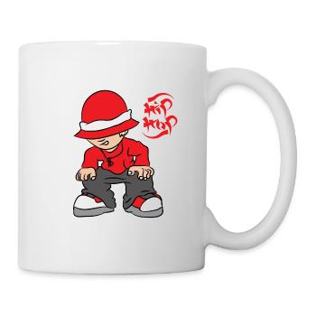 Hip Hop Boy - Tasse - Weiß - Rechts