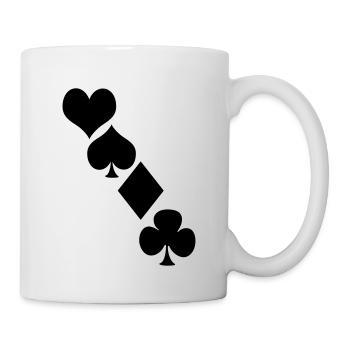 Kartendeck - Mug blanc - blanc - Droite