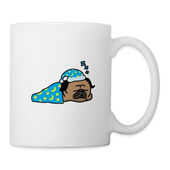 Hundemüde - das Leben eines Hundes - Tasse - Weiß - Rechts