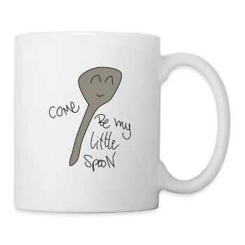 Come be my little Spoon - Tasse - Weiß - Rechts