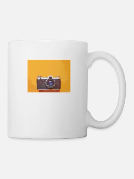Appareil photo photographe appareil photo - Mug blanc - blanc