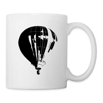 Ballon - Tasse - Weiß - Rechts