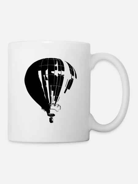 Ballon - Tasse - Weiß
