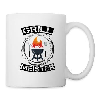 Grillmeister - Tasse - Weiß - Rechts