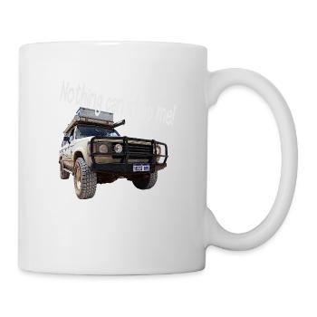 Offroad, Geländewagen, 4x4 - Tasse - Weiß - Rechts