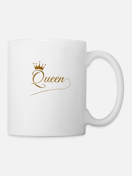 Königin - Tasse - Weiß