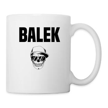 balek cadeau humour blague drôle skull crâne - Mug blanc - blanc - Droite