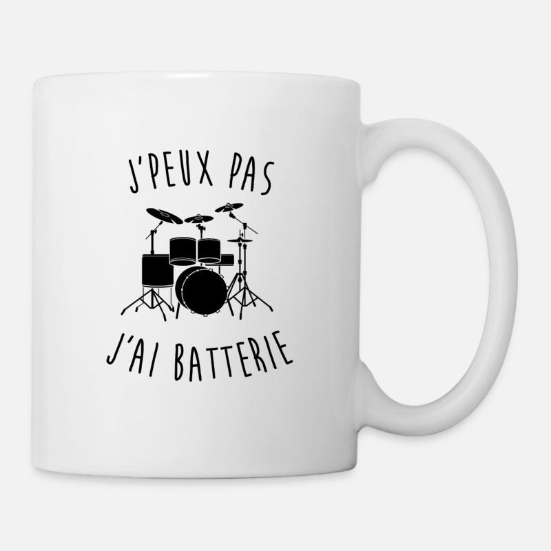 I can't I have battery - Mug - white