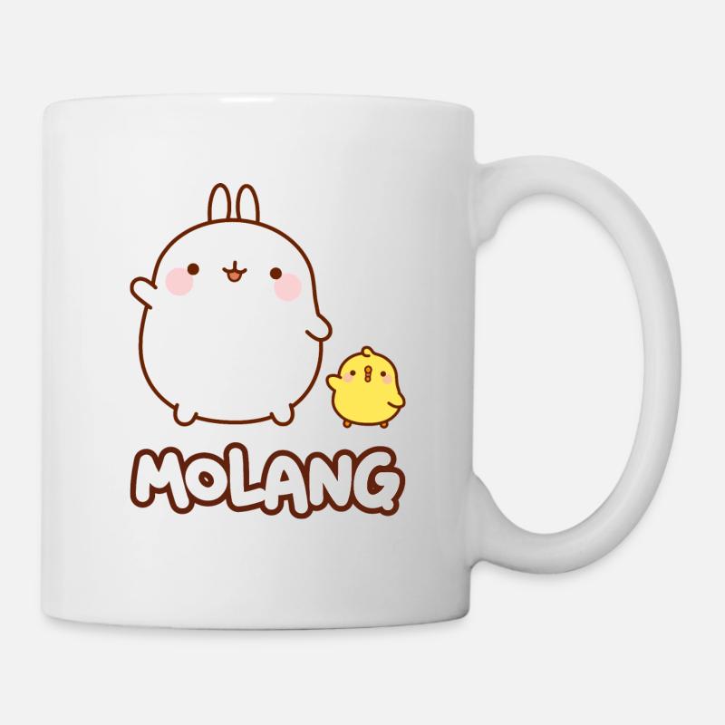 Molang Piu Piu Friends Pose - Mug blanc - blanc