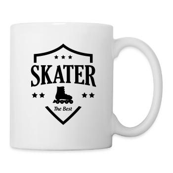 Roller Skates - Tasse - Weiß - Rechts