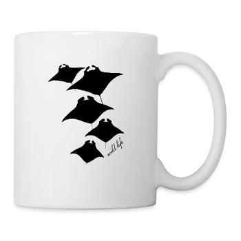 Rays wildlife - Mug - white - Right