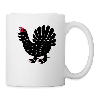 Mittelfinnland - Tasse - Weiß - Rechts