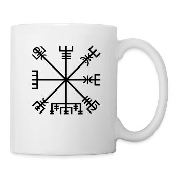 Vegvisir - Tasse - Weiß - Rechts